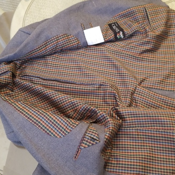Tazio Italy 100% wool and teton silk sport coat. - Picture 4 of 4